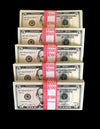 $2500, 5 Stacks Bundle of 5s (New Style)