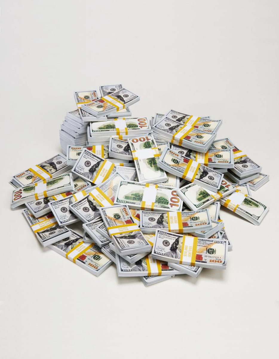 $1,000,000, 100 Stacks Bundle of 100s (New Style) - PropVin